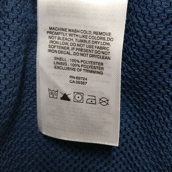 Columbia Men’s Outdoor Short M/8L Blue - Picture 9 of 10